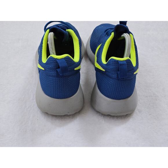 Nike ID Roshe Run 943711-991 Blue/Green Running Shoes 7Y - Picture 6 of 8
